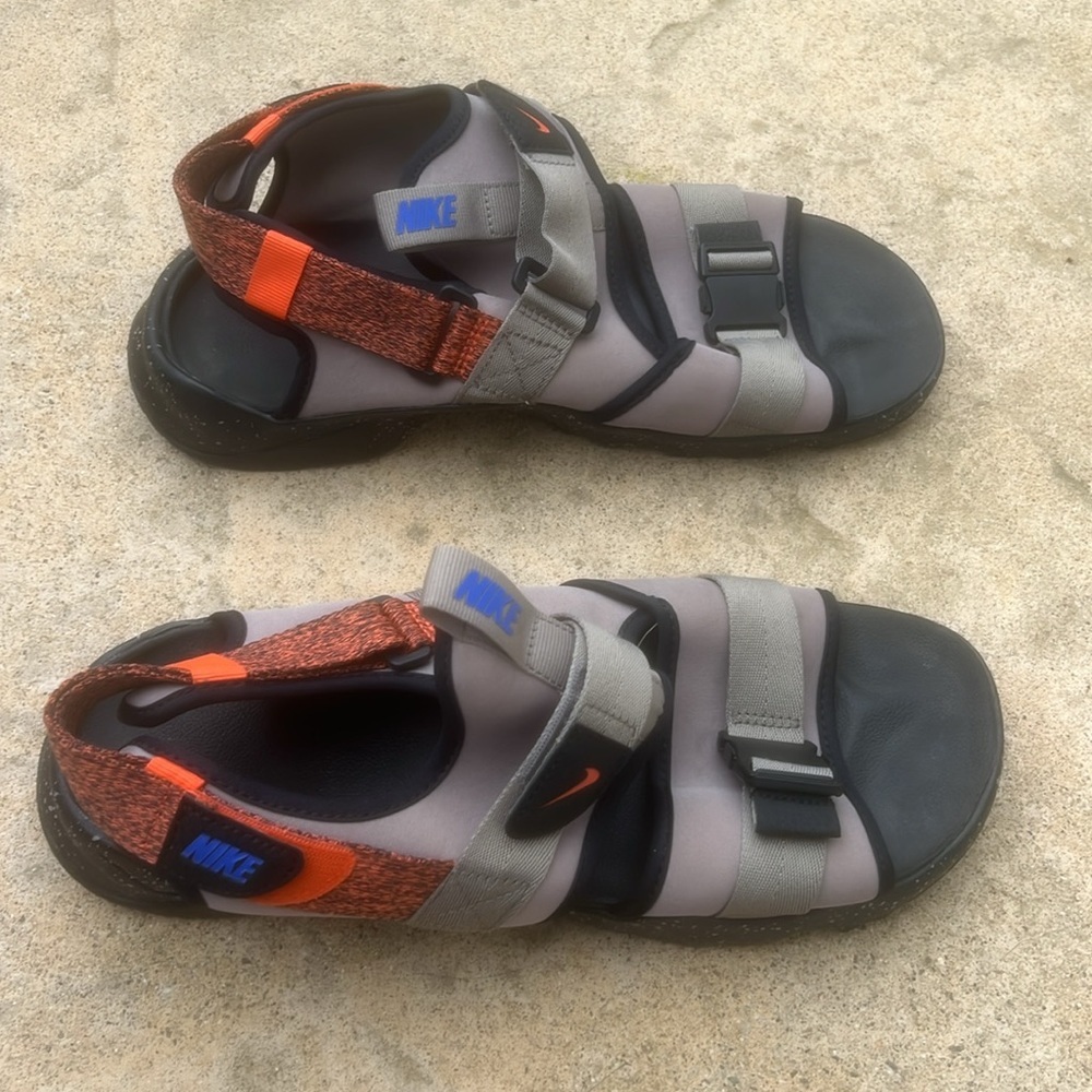 Nike Men's Canyon Slide Agc Moon Fossil Orange Size 14 View 2